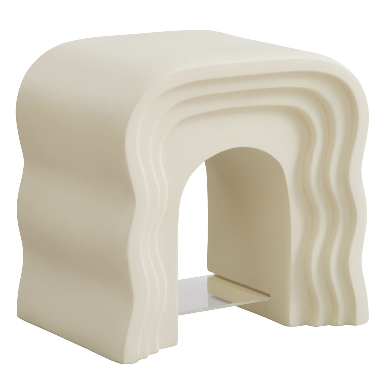 Corrynne Side Table, Ivory