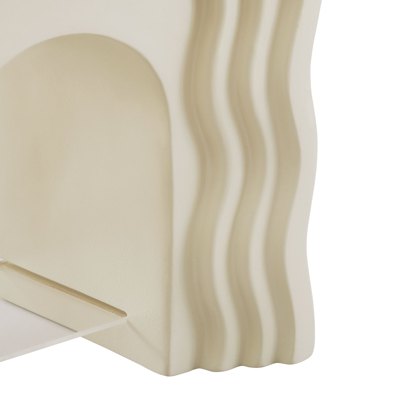Corrynne Side Table, Ivory
