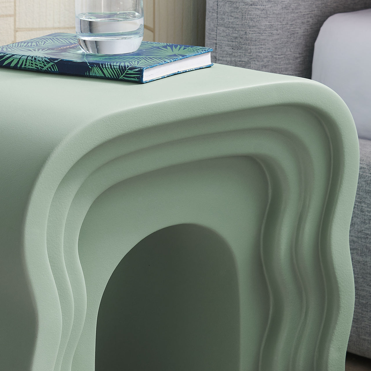 Corrynne Side Table, Sage