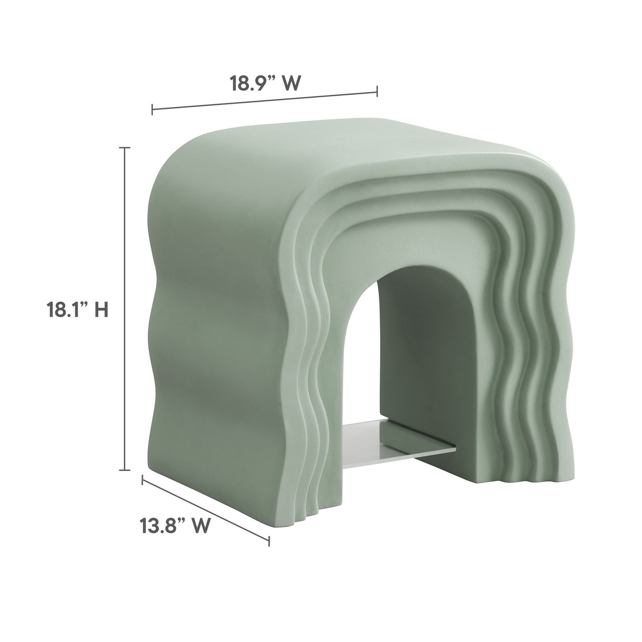 Corrynne Side Table, Sage