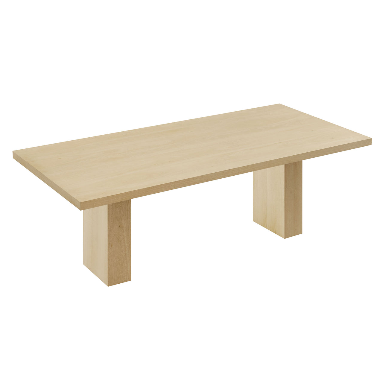 Levaryn Dining Table, Natural Wood