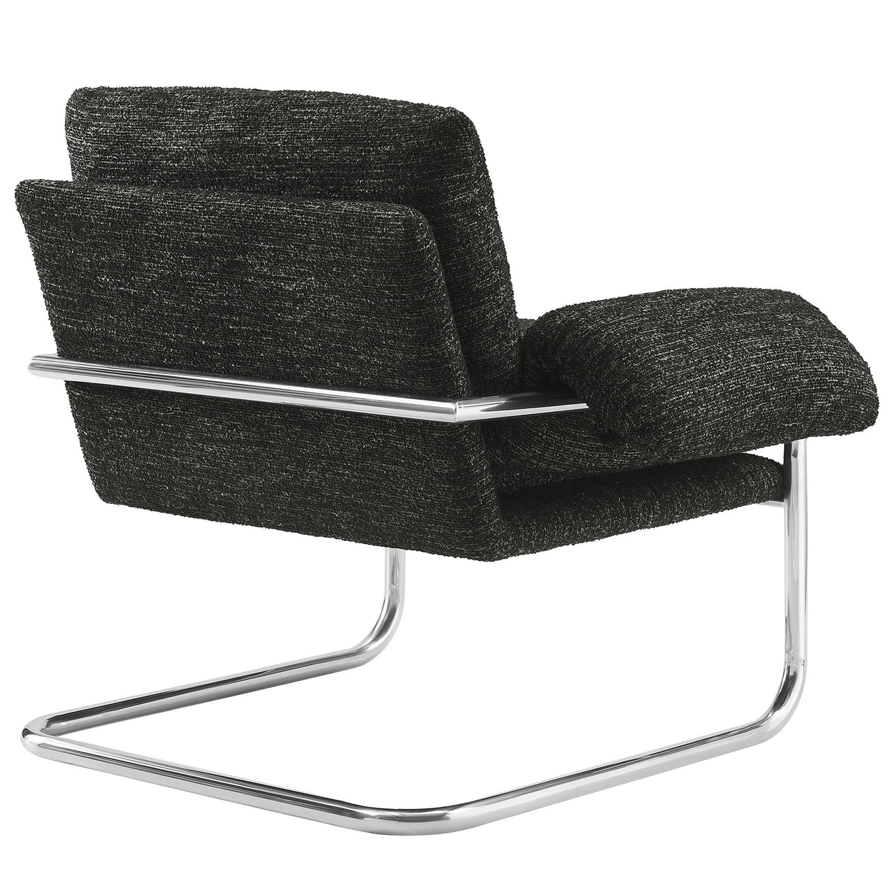 Talora Boucle Armchair, Charcoal