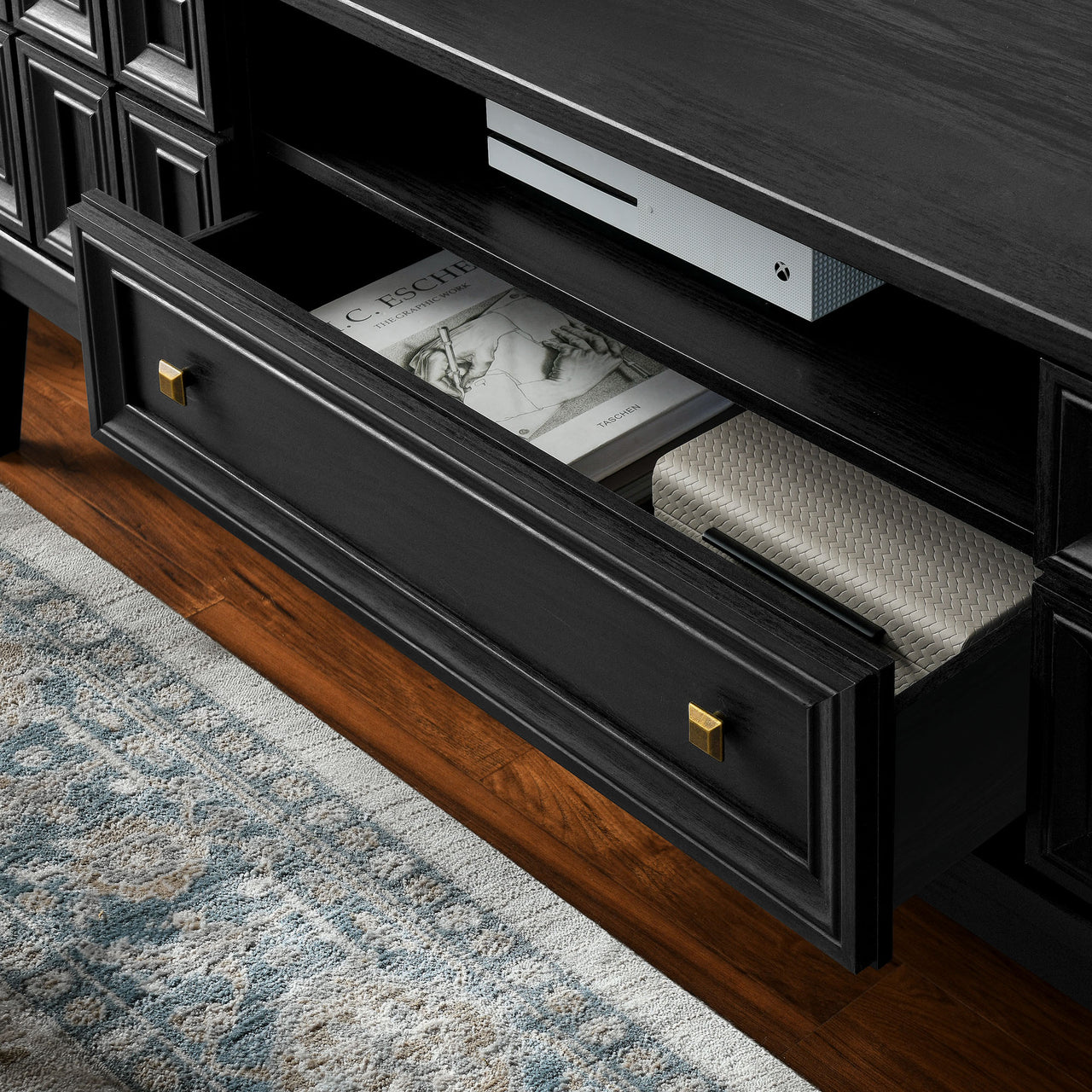 Colosseum TV Stand, Black