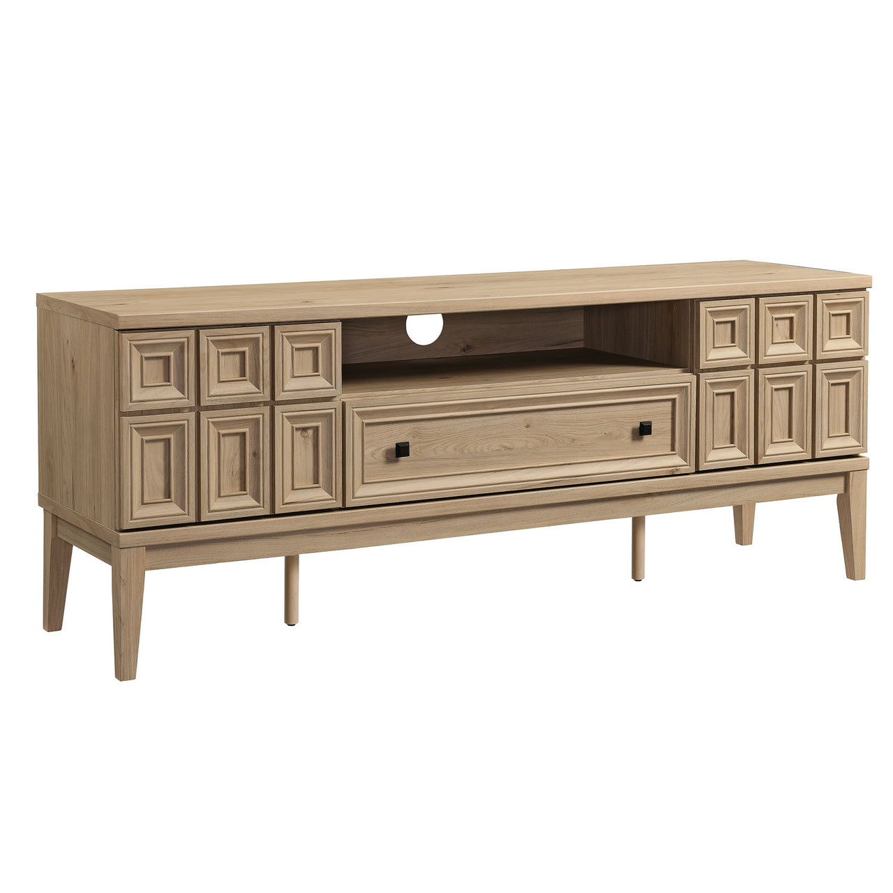 Colosseum TV Stand, Light Oak