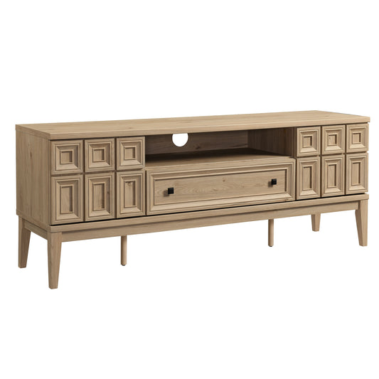 Colosseum TV Stand, Light Oak