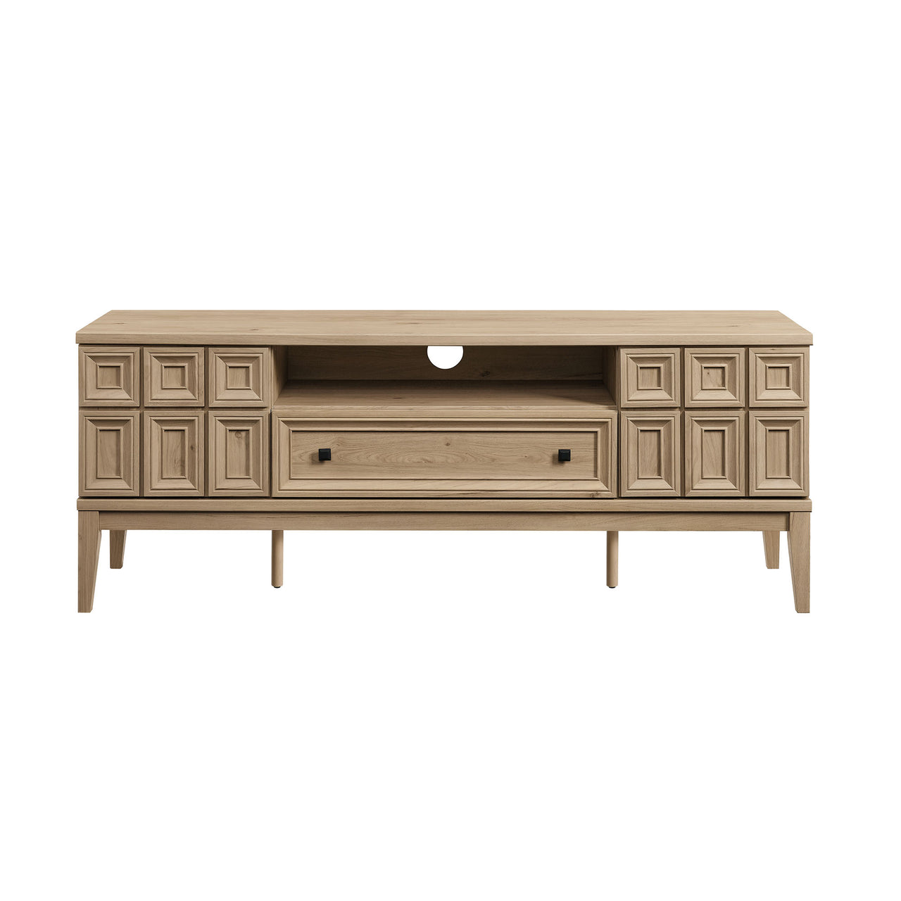 Colosseum TV Stand, Light Oak