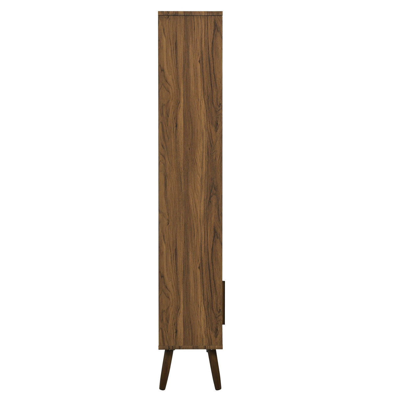 Erisen Bookcase, Large, Walnut & Linen