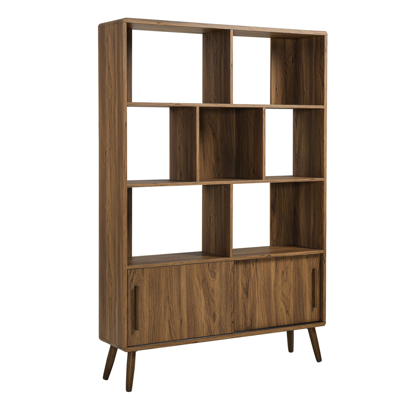 Erisen Bookcase, Large, Walnut