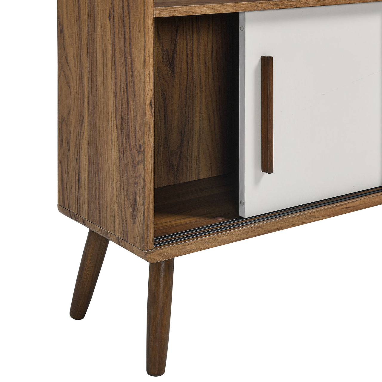 Erisen Bookcase, Extra Large, Walnut & Linen
