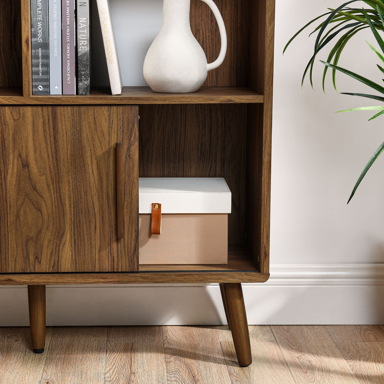 Erisen Bookcase, Extra Large, Walnut