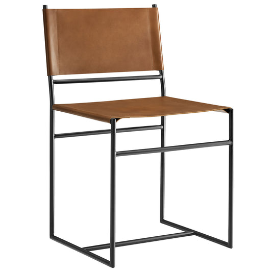 Maevira Dining Chair, Tan