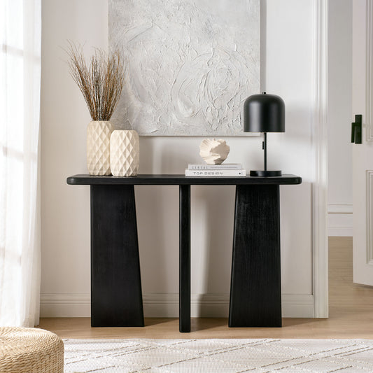 Jorvelle Sofa Table, Black