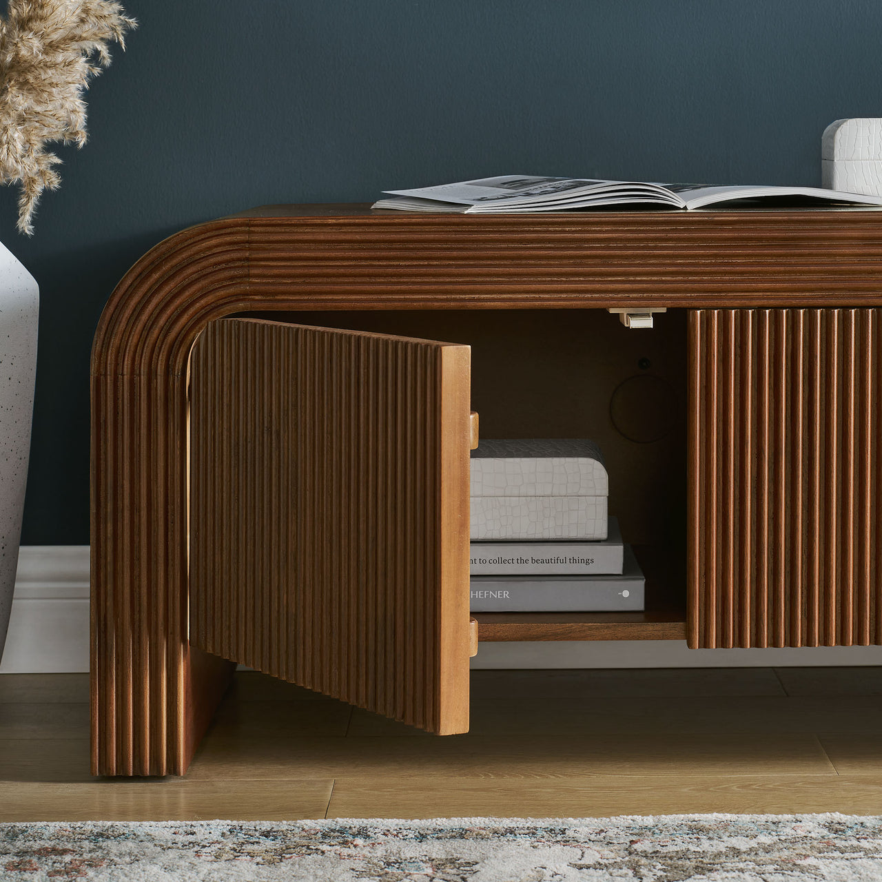 Niagra TV Stand, Walnut