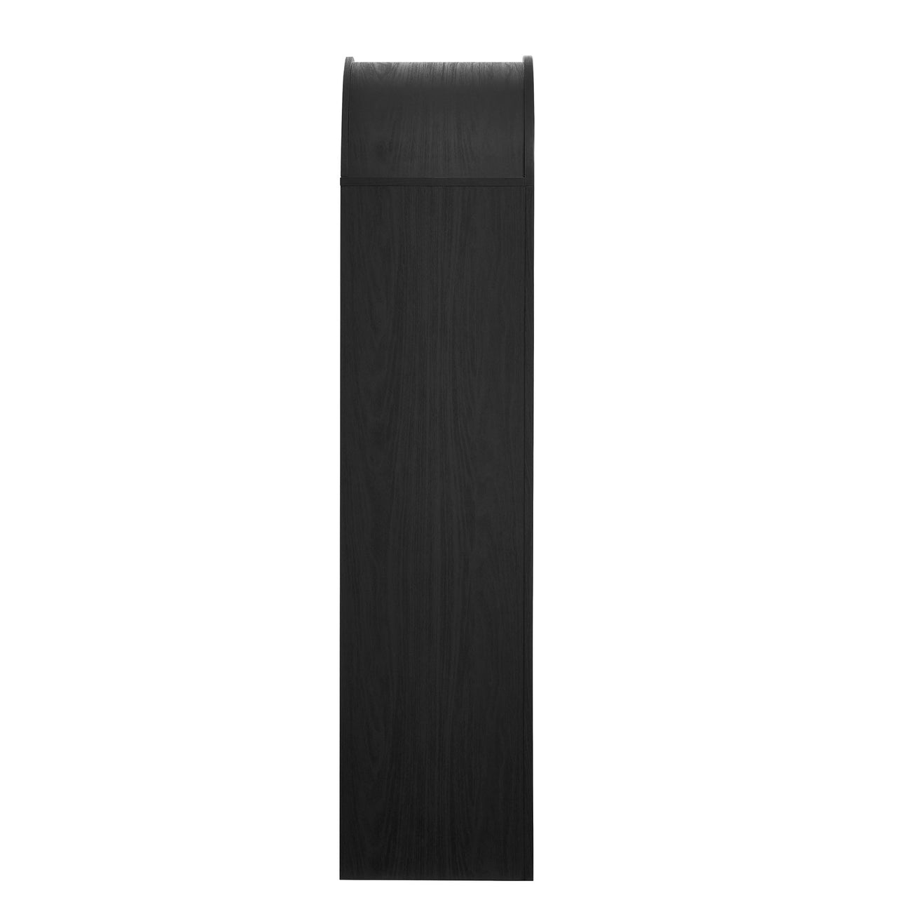 Eloweth Bookcase | Display Cabinet, Small, Black