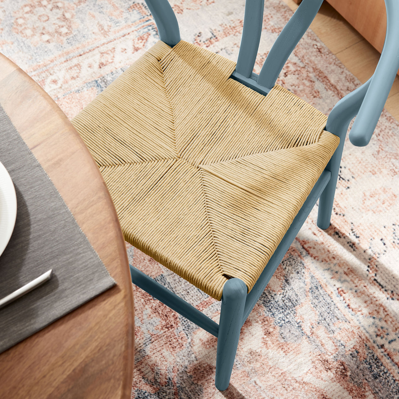 Shaker Dining Chair, Blue