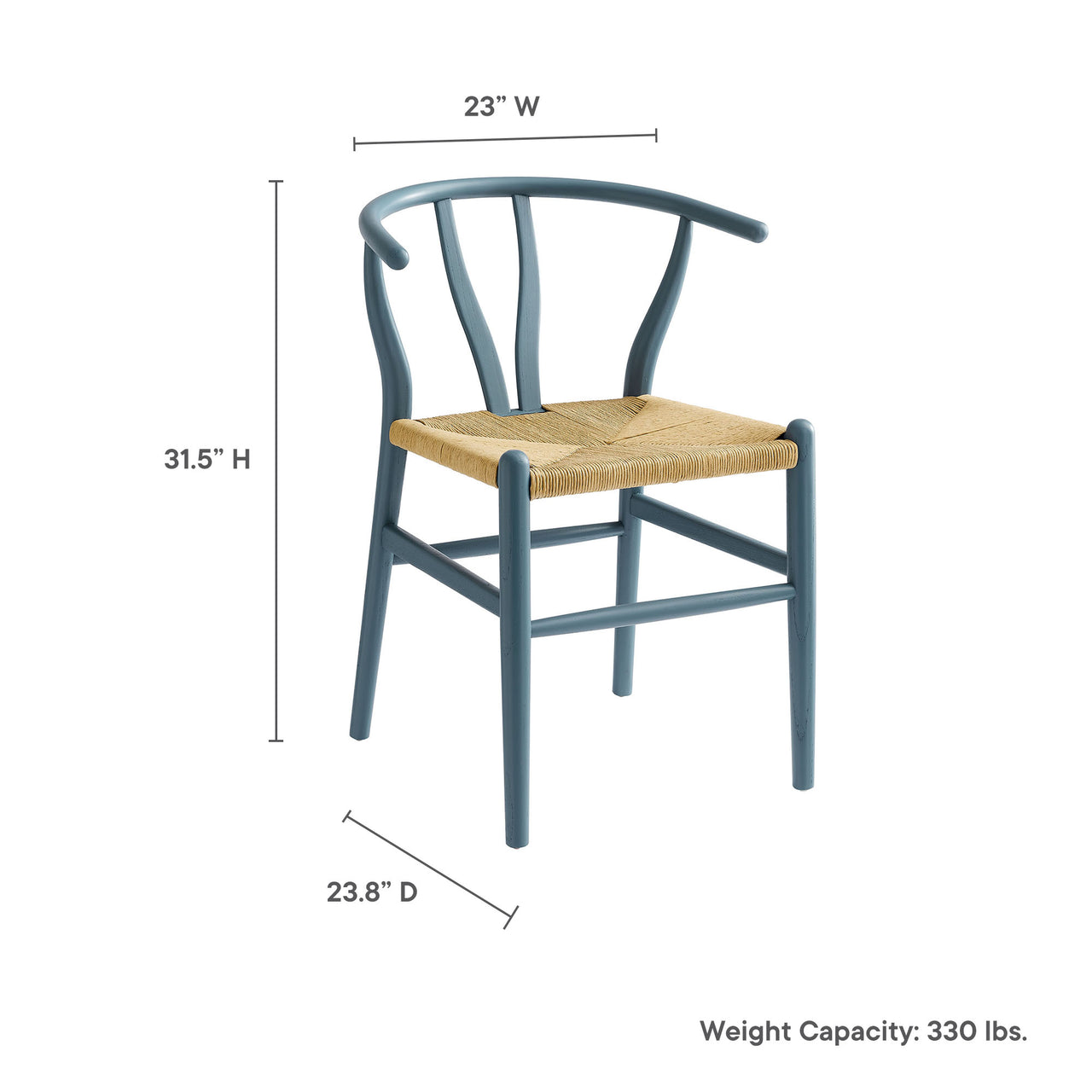 Shaker Dining Chair, Blue