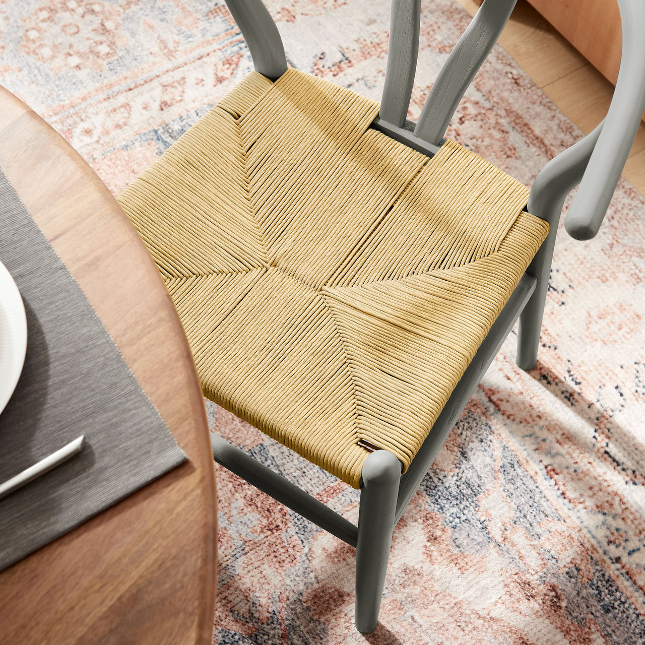 Shaker Dining Chair, Light Gray