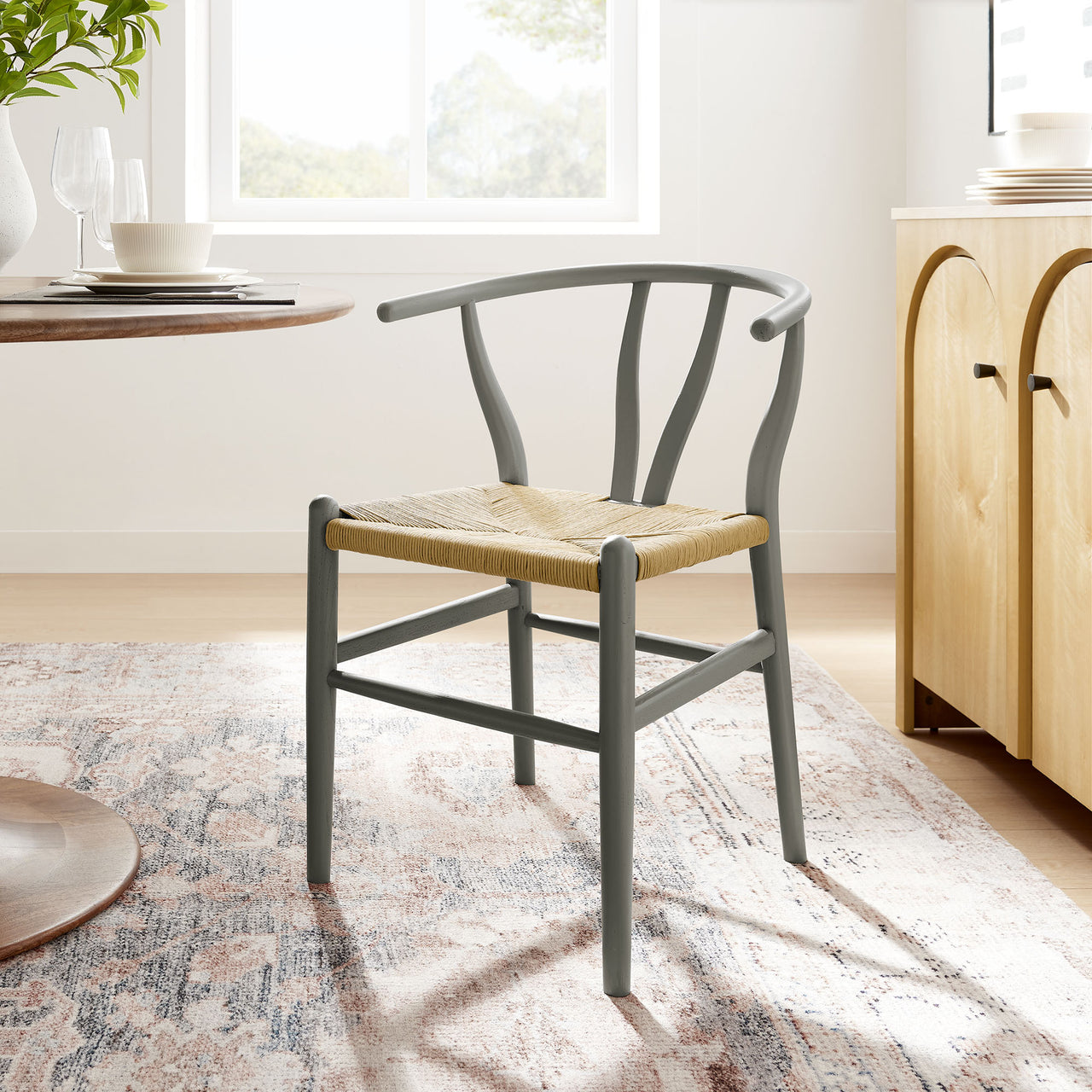 Shaker Dining Chair, Light Gray