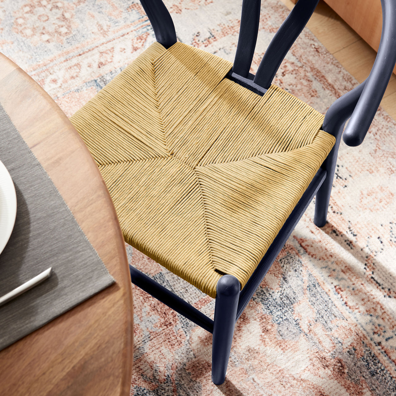 Shaker Dining Chair, Dark Blue