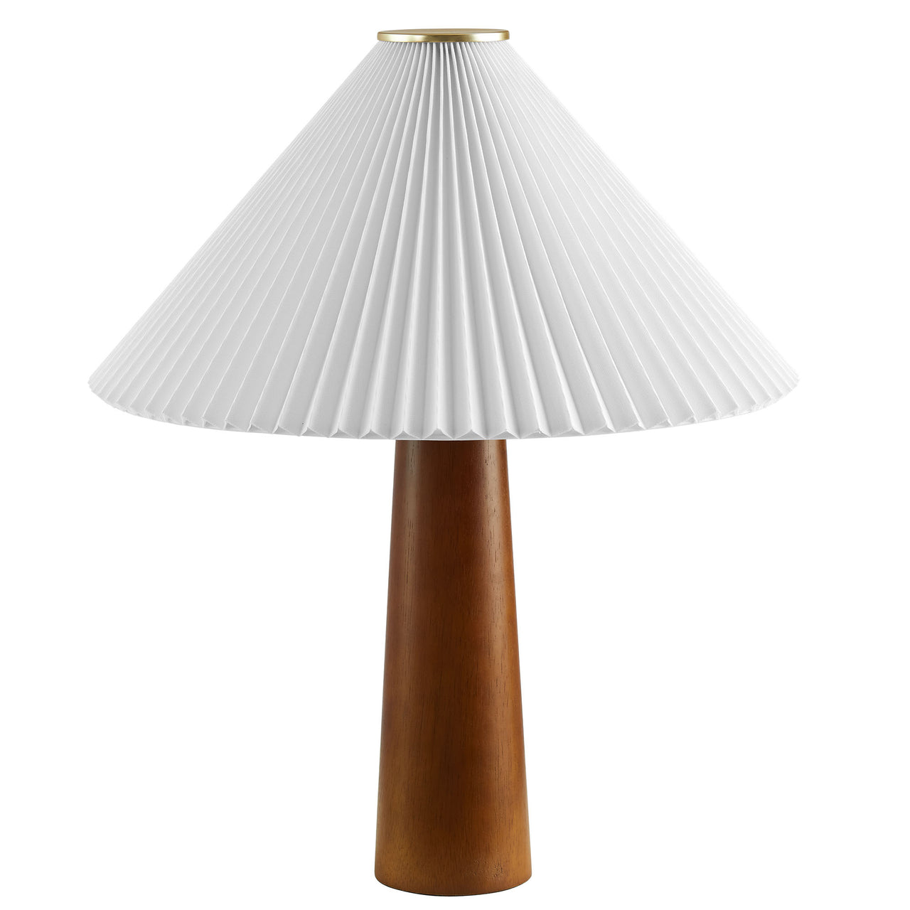 Fiorelle Table Lamp, Walnut