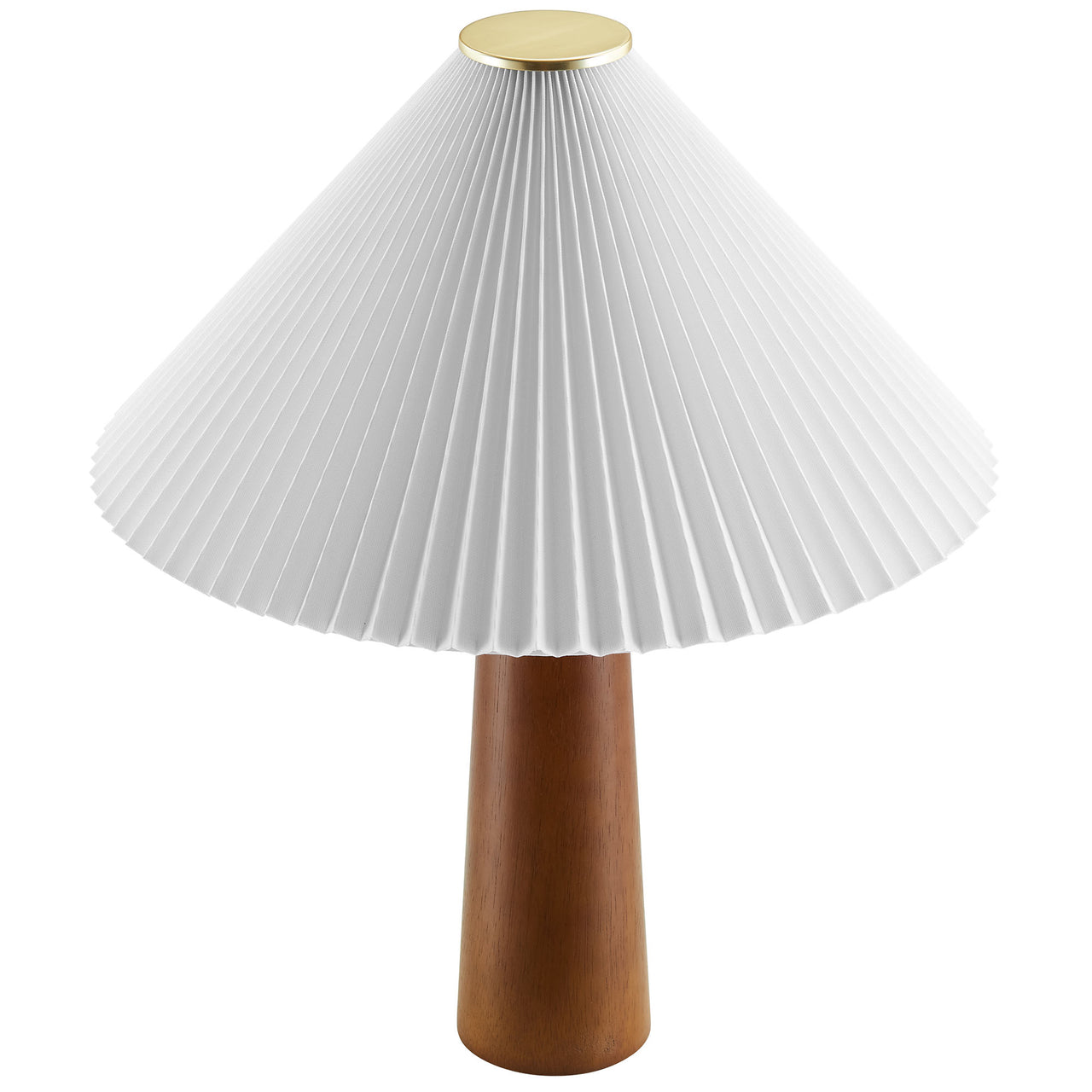 Fiorelle Table Lamp, Walnut