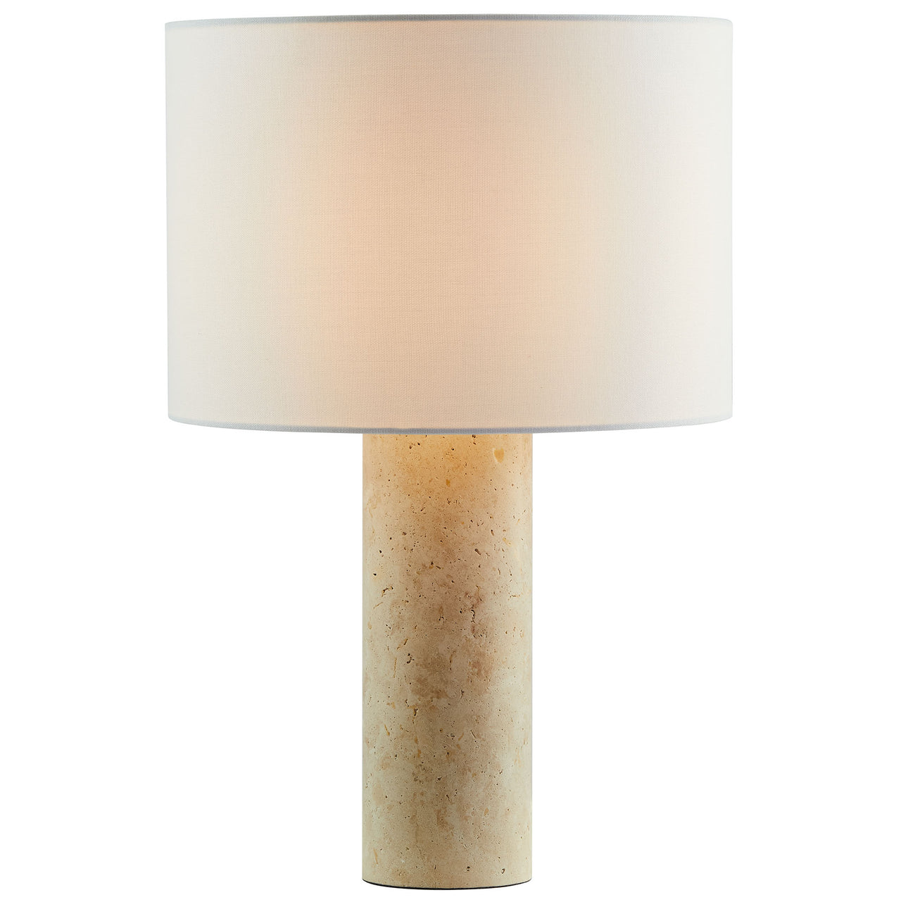 Avarith Table Lamp, Travertine