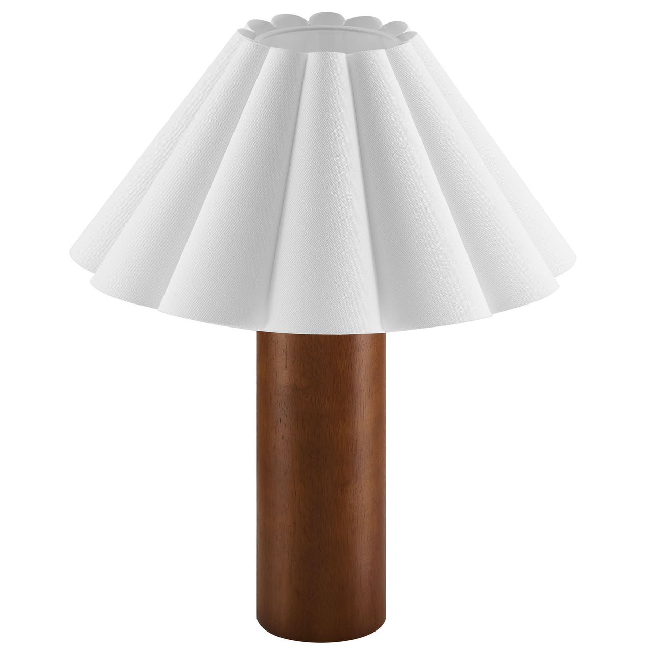 Velarique Table Lamp, Walnut