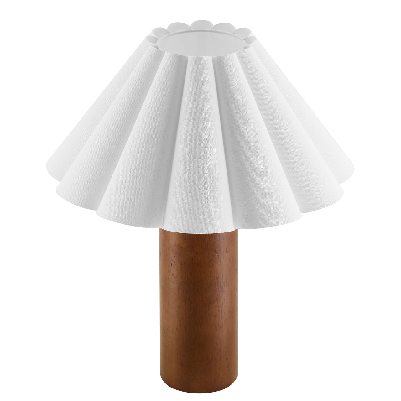 Velarique Table Lamp, Walnut