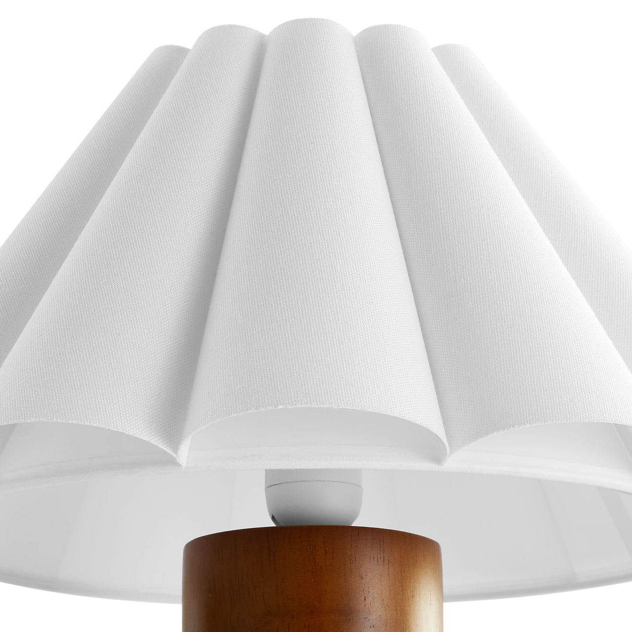 Velarique Table Lamp, Walnut