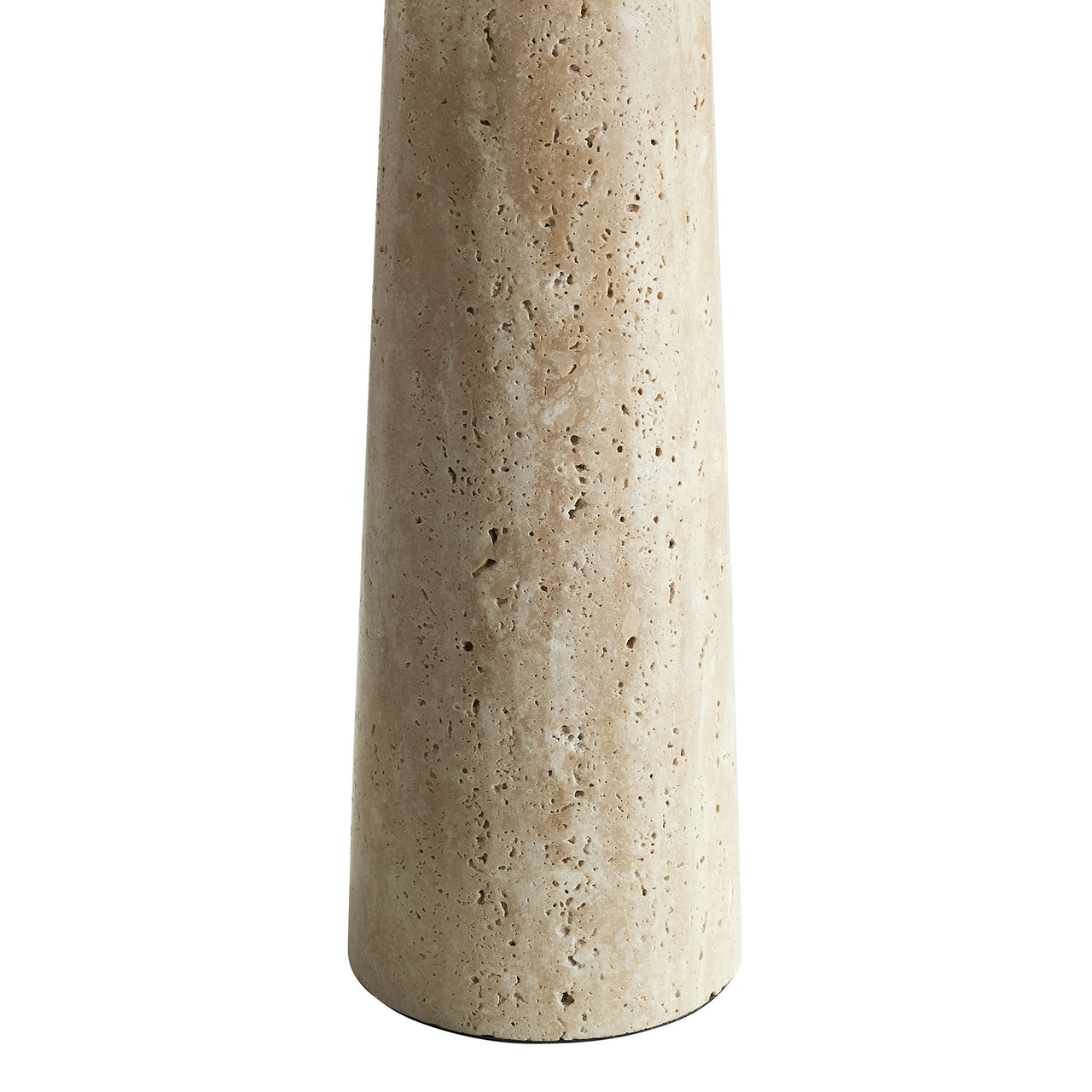 Yondari Table Lamp, Travertine