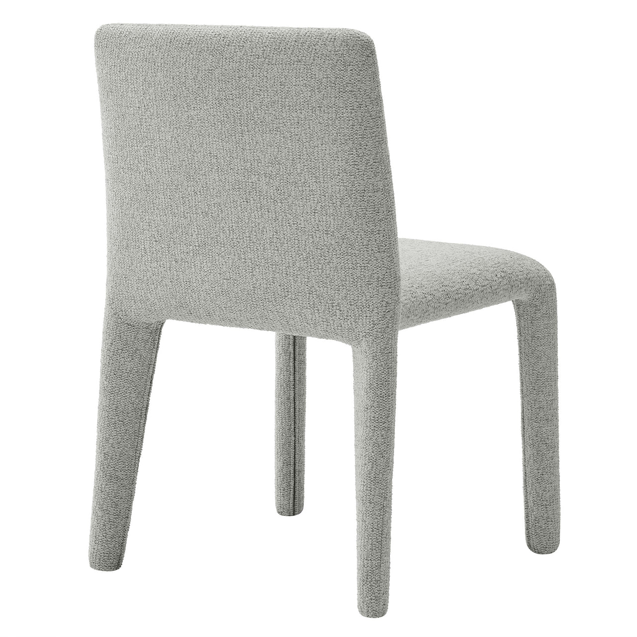 Ruba Fabric Dining Chair, Light Gray