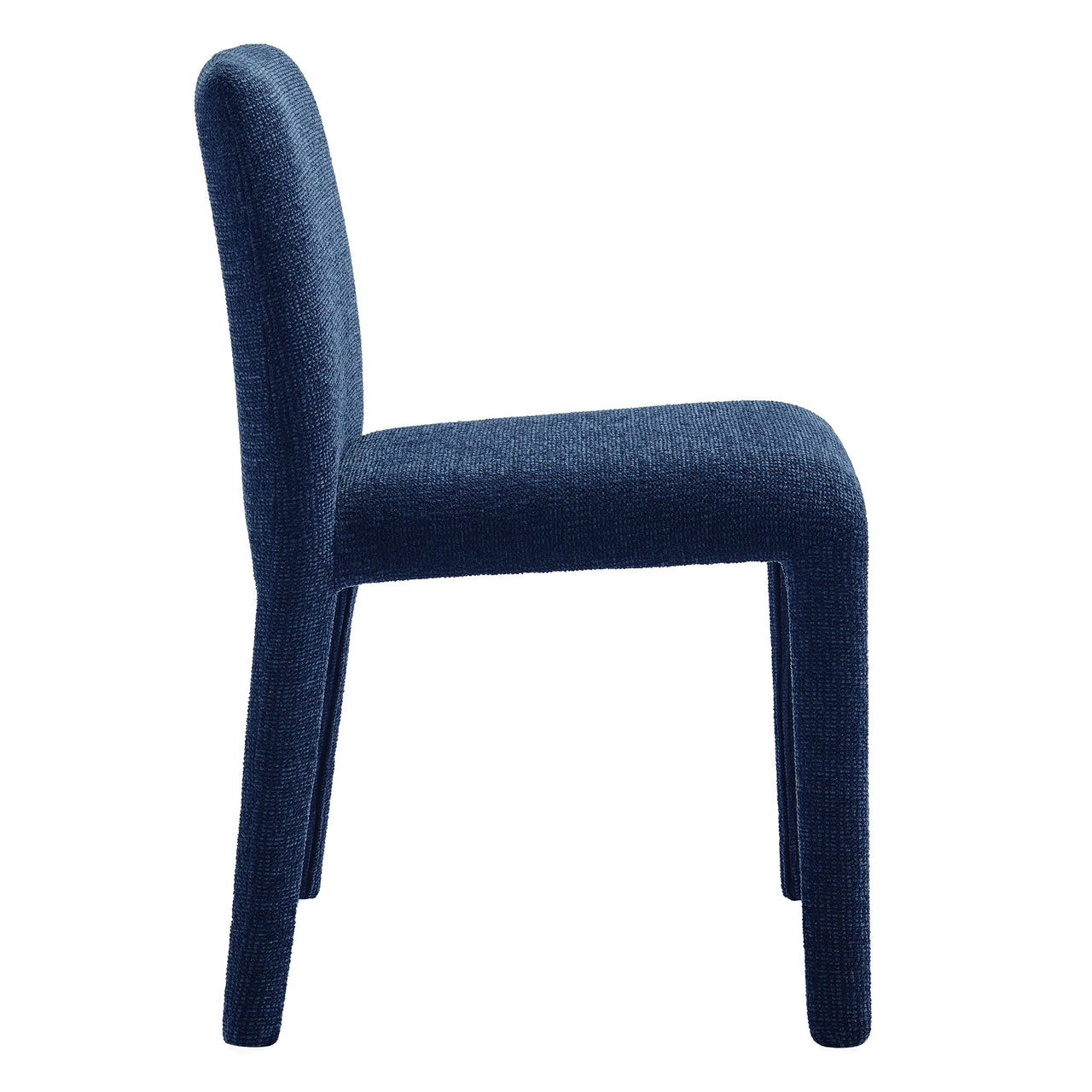 Ruba Fabric Dining Chair, Navy