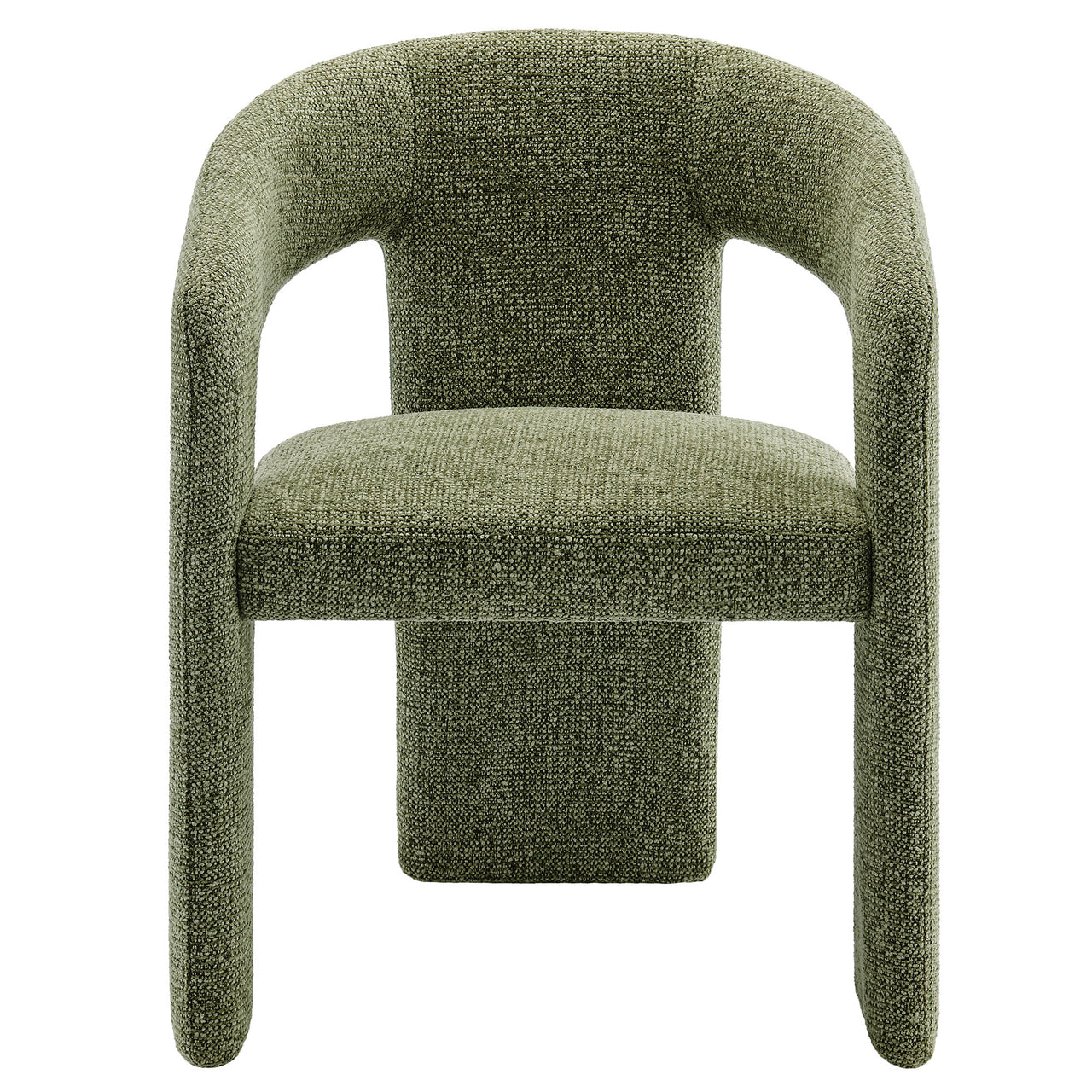 Trinity Fabric Dining Chair, Leaf