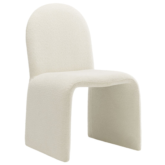 Olyndra Boucle Dining Chair, Cream