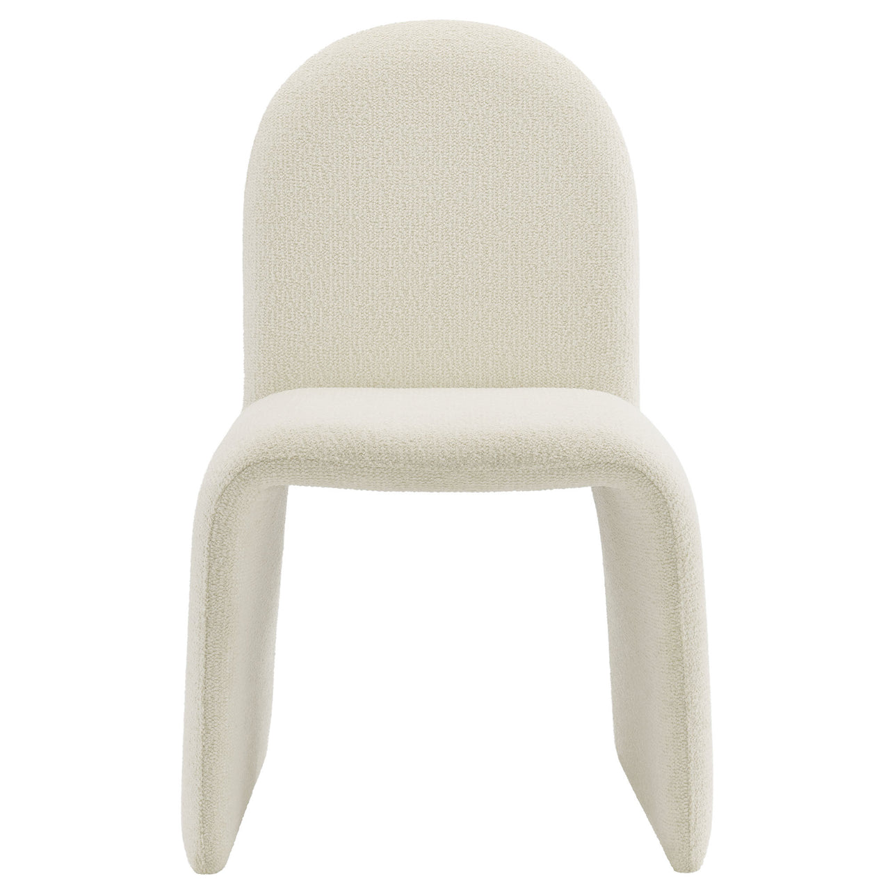 Olyndra Boucle Dining Chair, Cream