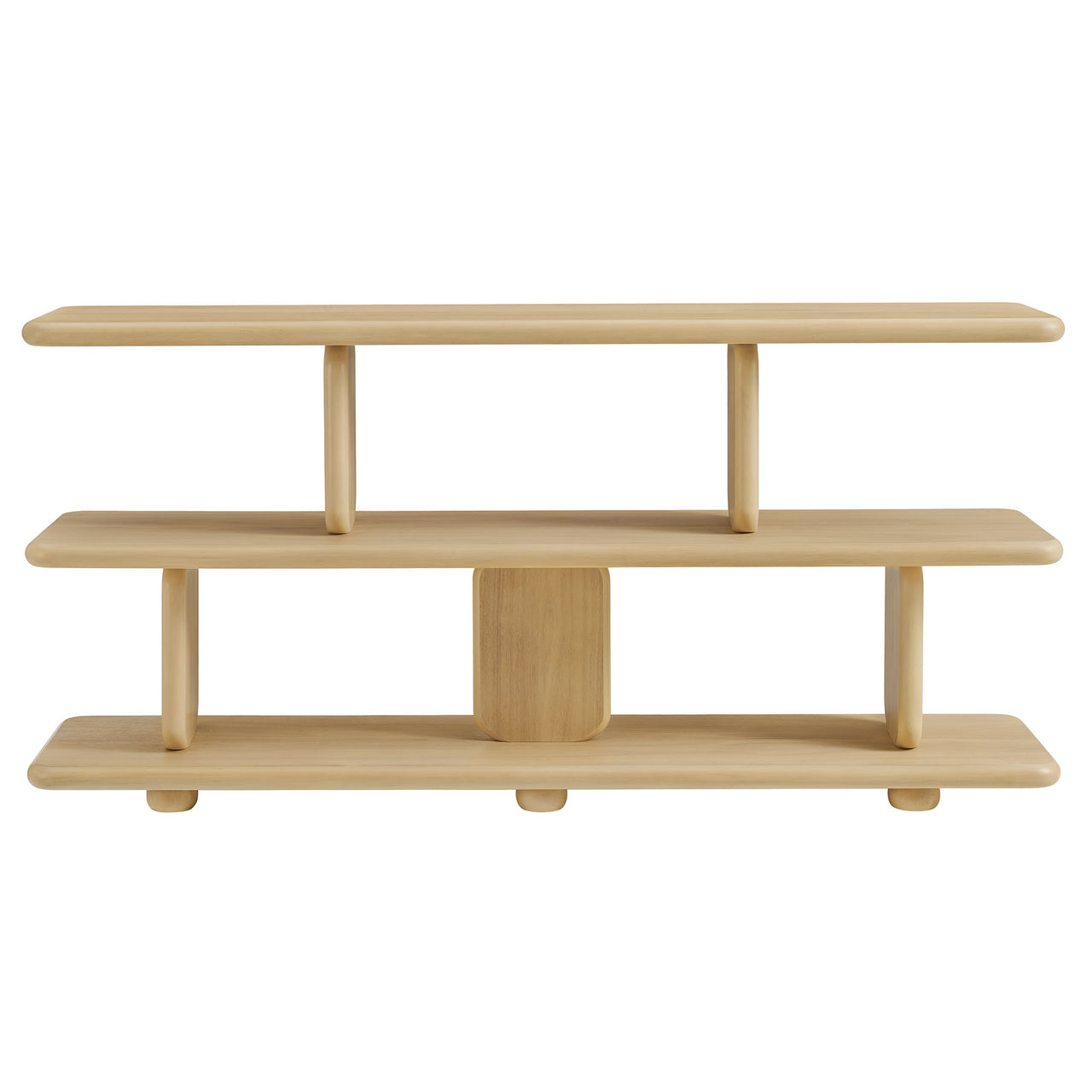 Luthienne Bookshelf, Natural Wood