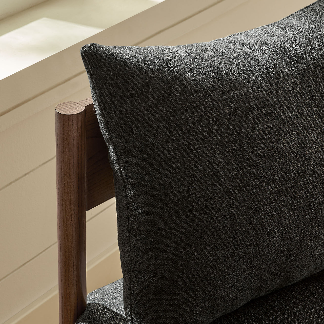 Zara Dining Chair, Charcoal