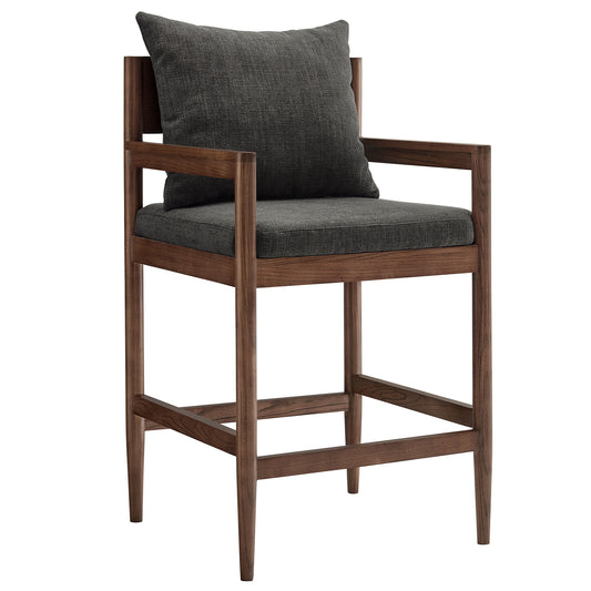 Zara Counter Stool, Charcoal