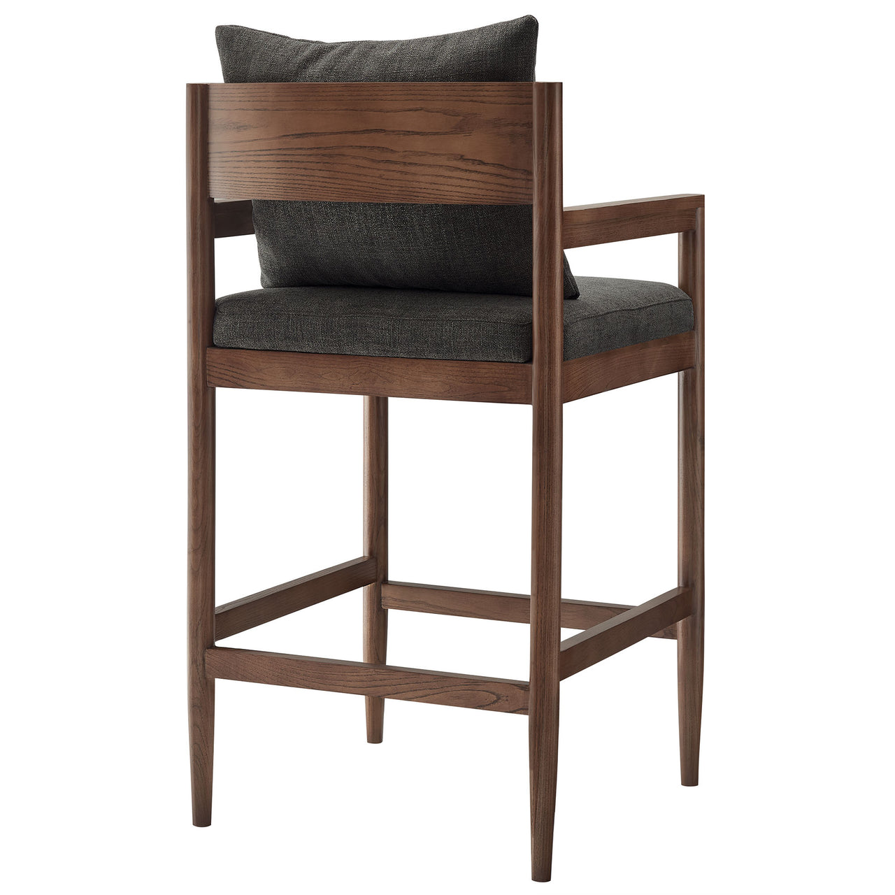 Zara Bar Stool, Charcoal