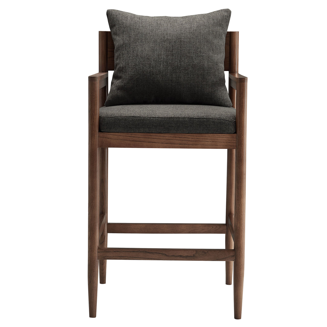 Zara Bar Stool, Charcoal