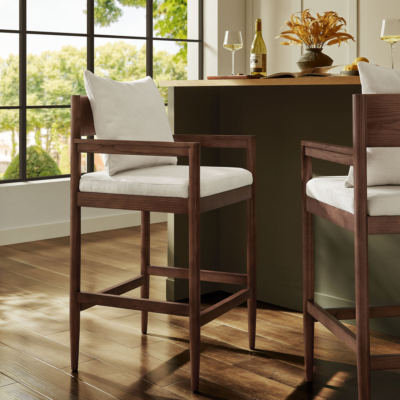 Zara Bar Stool, Sand