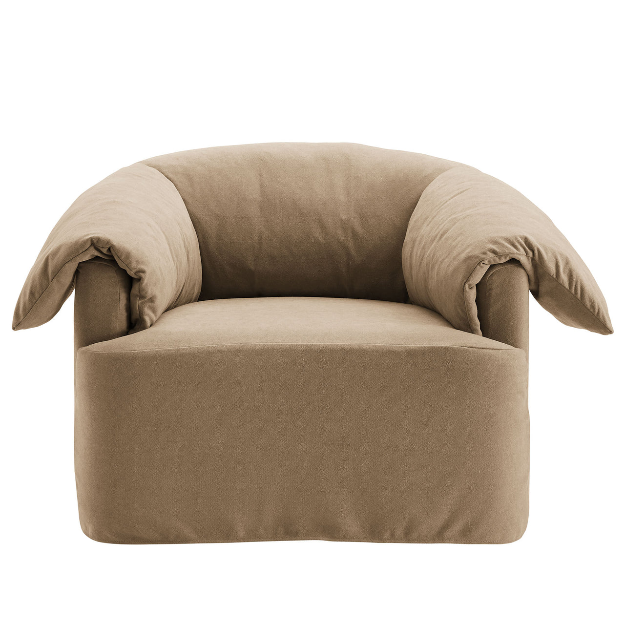 Spellcaster Fabric Accent Chair, Almond