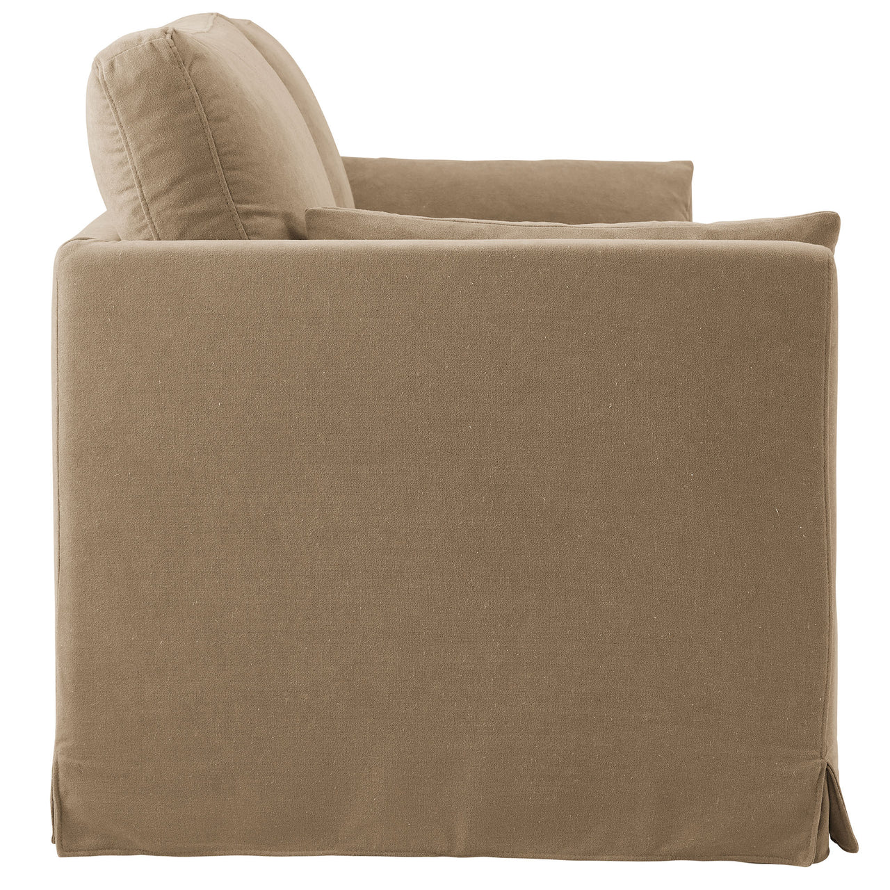 Cavari Fabric Sofa, Almond