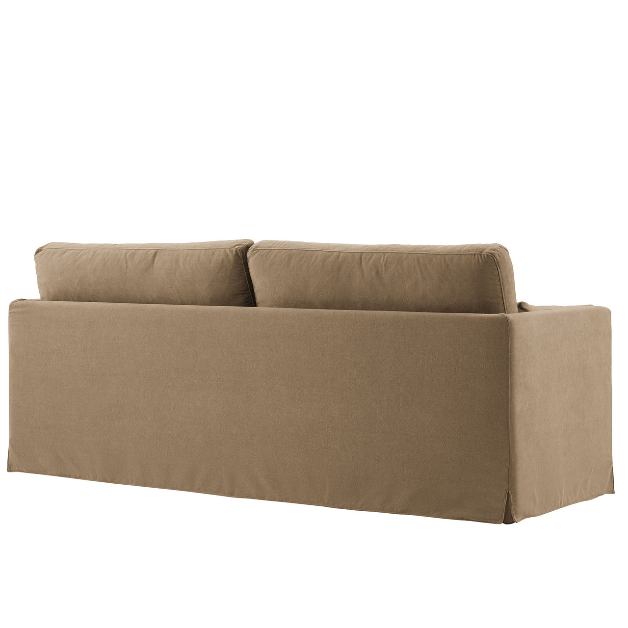 Cavari Fabric Sofa, Almond