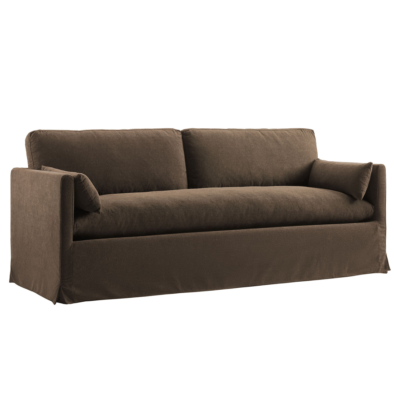 Cavari Fabric Sofa, Cocoa
