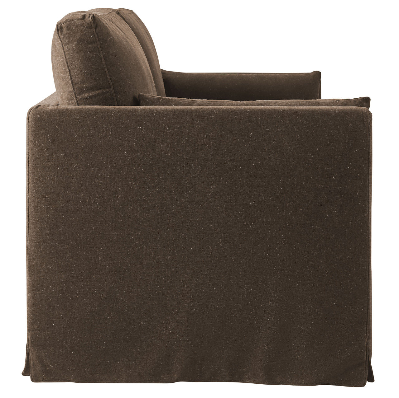 Cavari Fabric Sofa, Cocoa