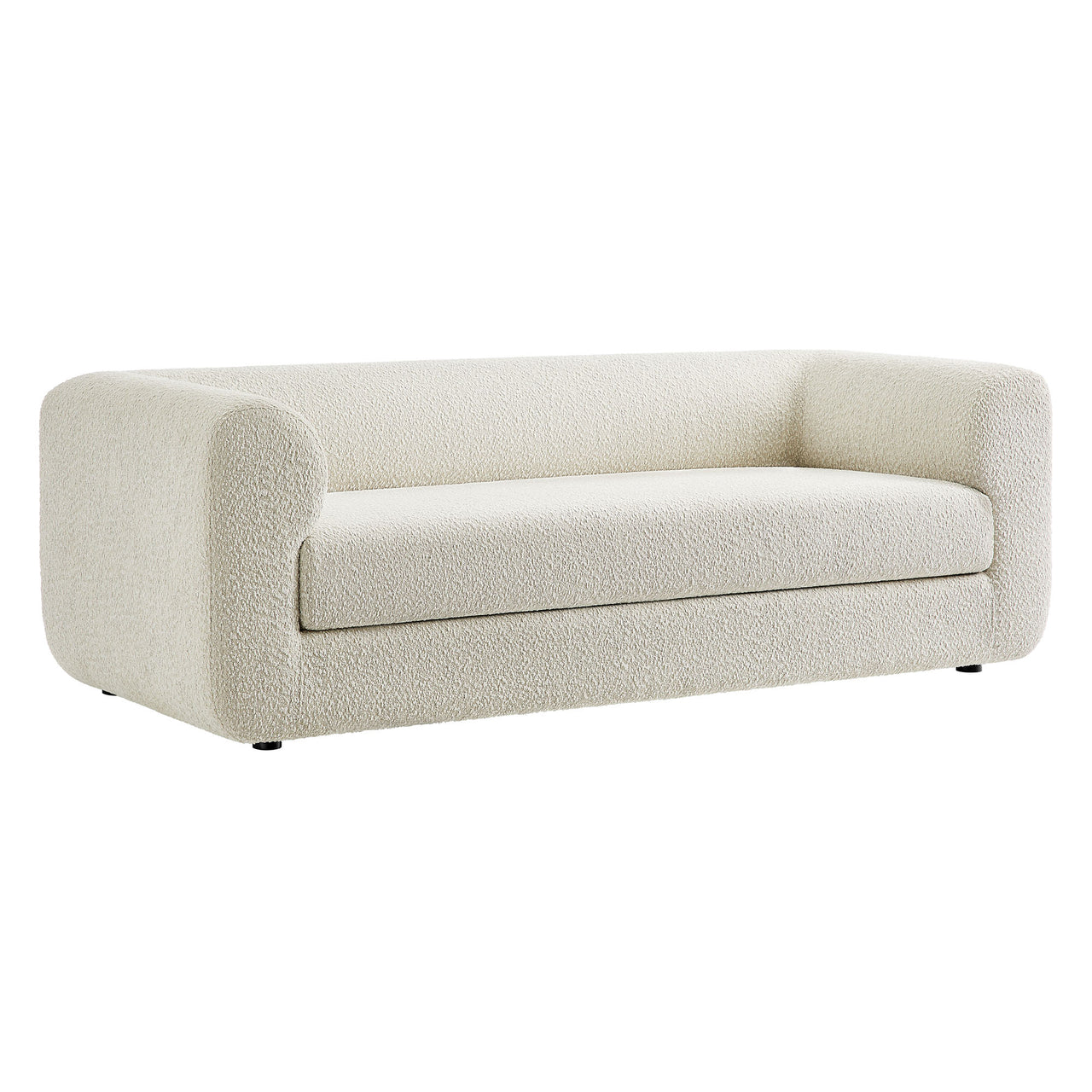 Guardian Upholstered Boucle Sofa, Ivory