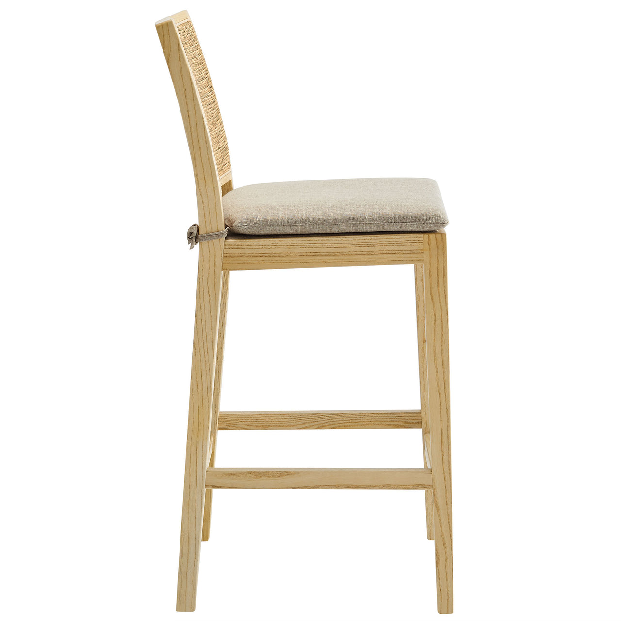Chespike Counter Stool, Natural Wood