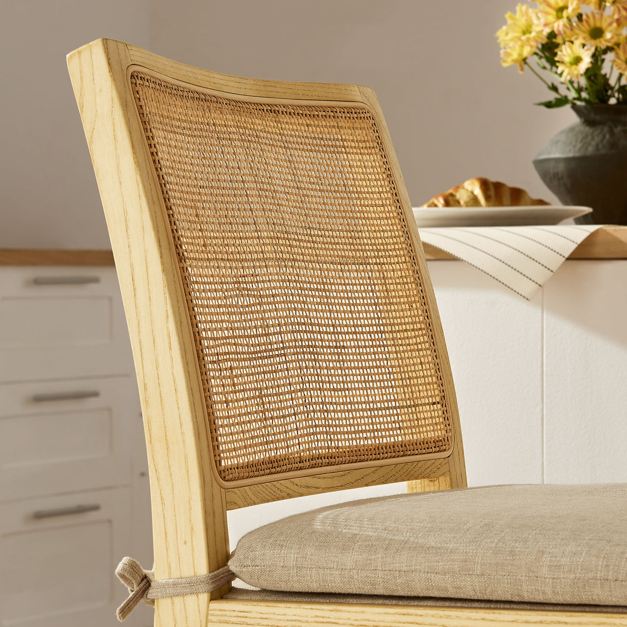 Chespike Counter Stool, Natural Wood