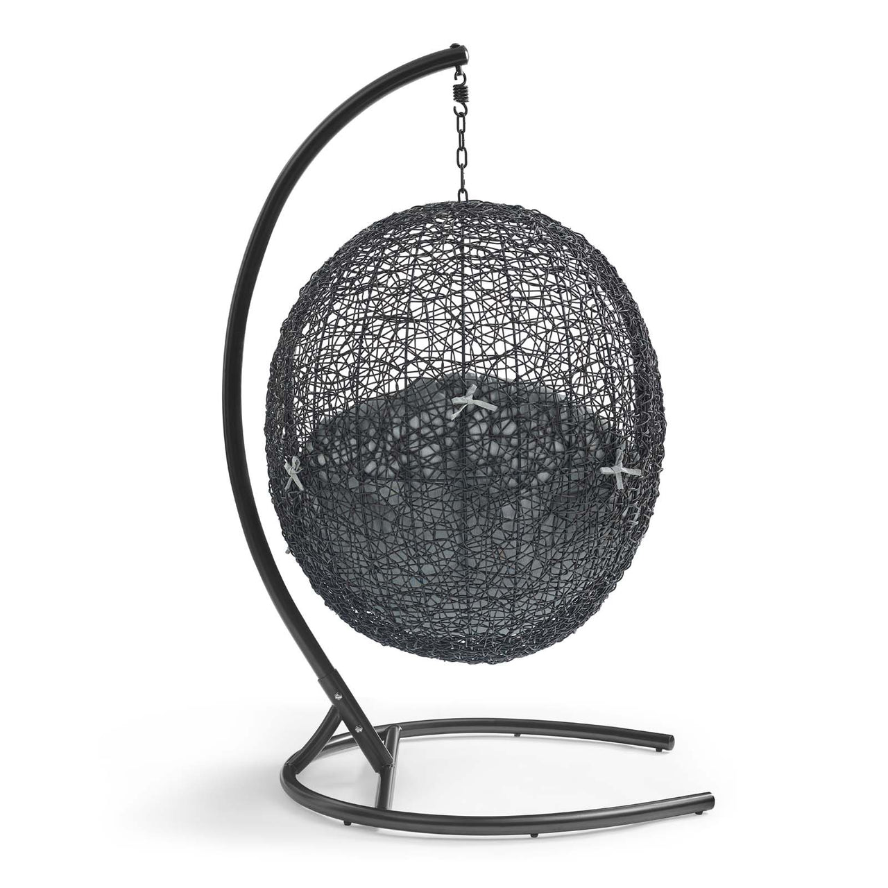 Chrysalis Swing Alfresco Lounge Chair, Gray